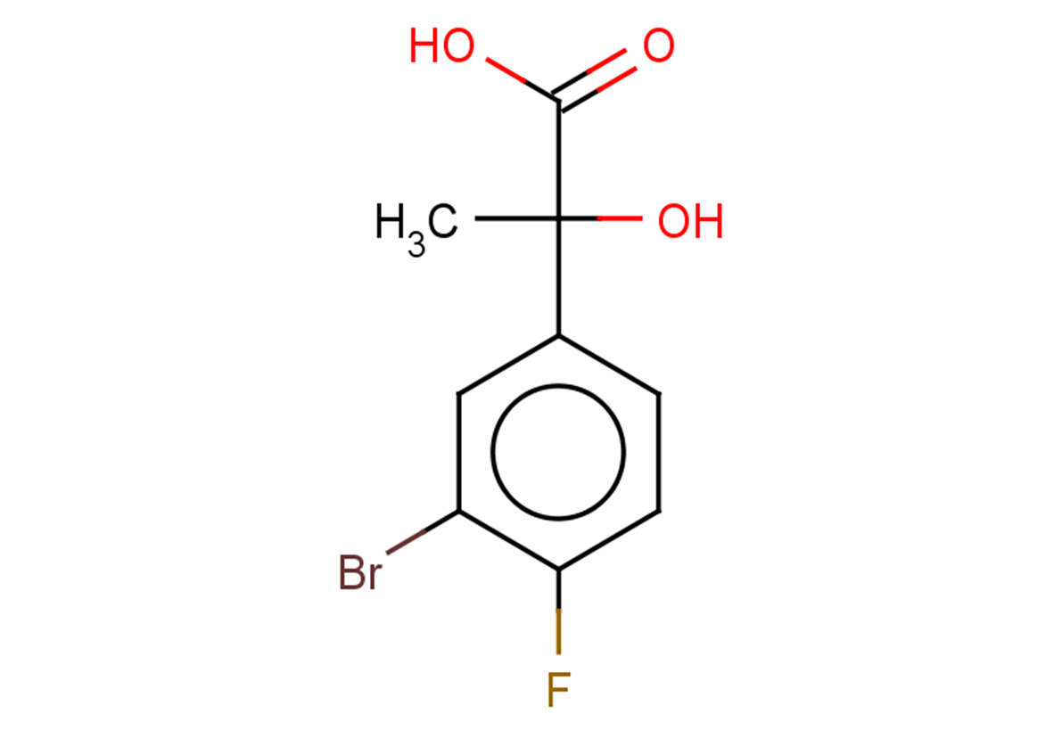 2-(3-bromo-4-fluorophenyl)-2-hydroxypropanoic acid