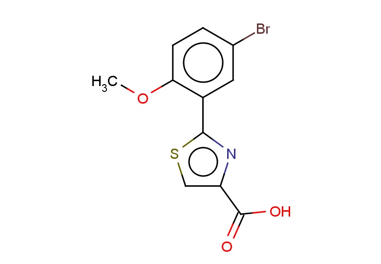 2-(5-bromo-2-methoxyphenyl)-1,3-thiazole-4-carboxylic acid