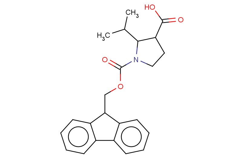 1-{[(9H-fluoren-9-yl)methoxy]carbonyl}-2-(propan-2-yl)pyrrolidine-3-carboxylic acid, Mixture of diastereomers