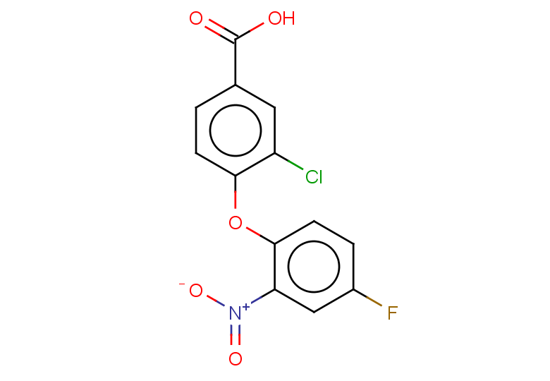 3-chloro-4-(4-fluoro-2-nitrophenoxy)benzoic acid