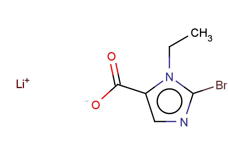 lithium 2-bromo-1-ethyl-1H-imidazole-5-carboxylate