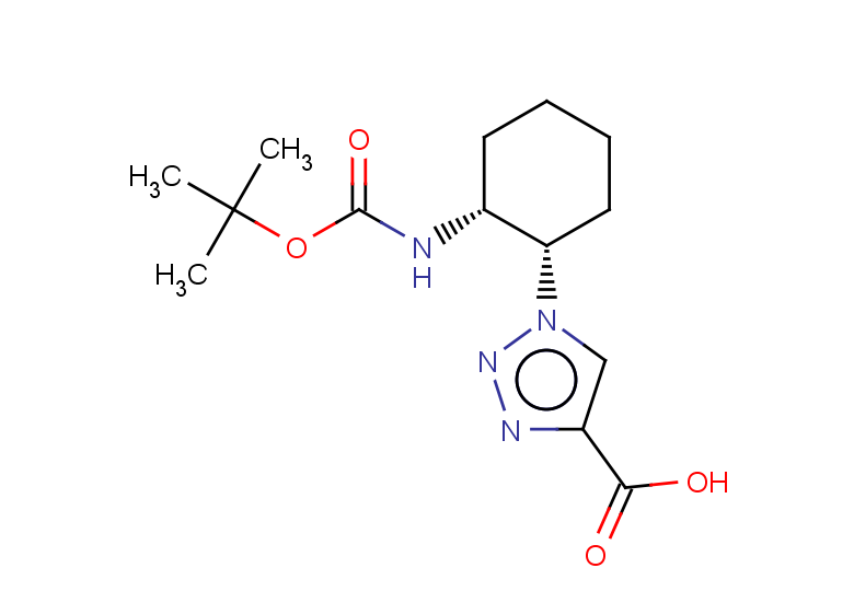 rac-1-[(1R,2S)-2-{[(tert-butoxy)carbonyl]amino}cyclohexyl]-1H-1,2,3-triazole-4-carboxylic acid