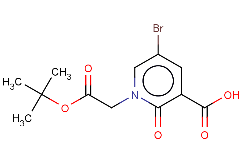 5-bromo-1-[2-(tert-butoxy)-2-oxoethyl]-2-oxo-1,2-dihydropyridine-3-carboxylic acid