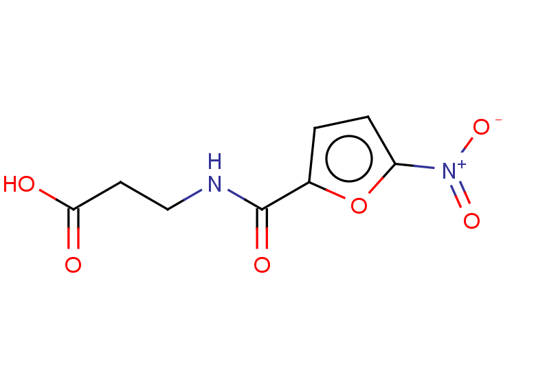 3-[(5-nitrofuran-2-yl)formamido]propanoic acid