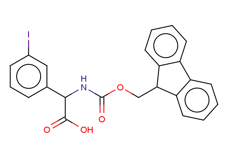2-({[(9H-fluoren-9-yl)methoxy]carbonyl}amino)-2-(3-iodophenyl)acetic acid