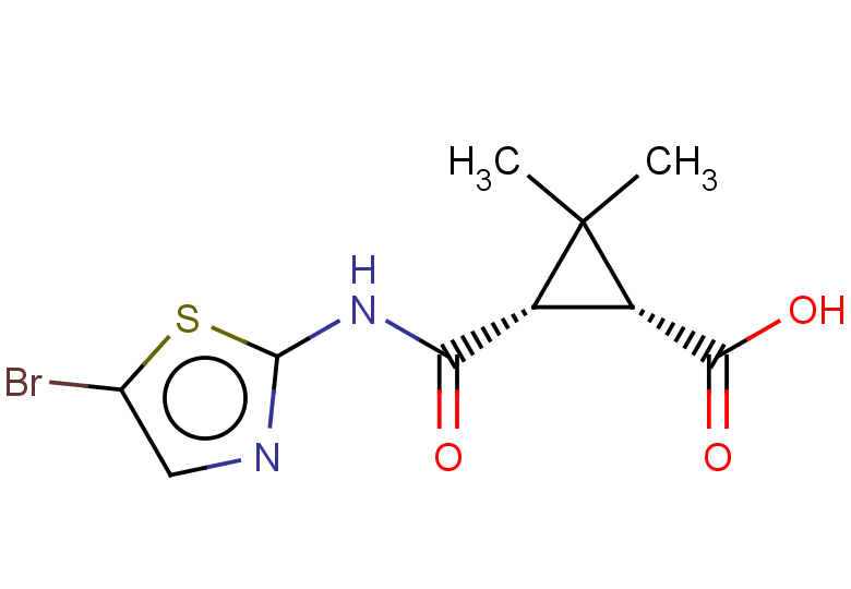 rac-(1R,3S)-3-[(5-bromo-1,3-thiazol-2-yl)carbamoyl]-2,2-dimethylcyclopropane-1-carboxylic acid, cis