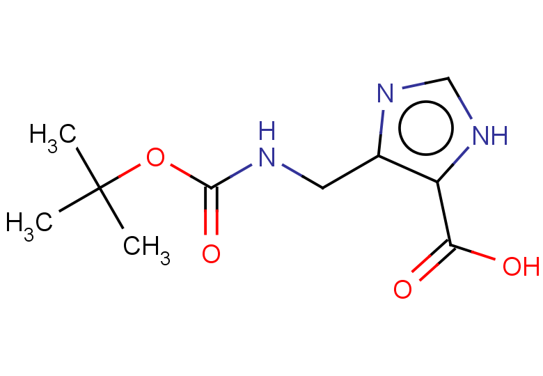 4-({[(tert-butoxy)carbonyl]amino}methyl)-1H-imidazole-5-carboxylic acid