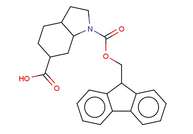 1-{[(9H-fluoren-9-yl)methoxy]carbonyl}-octahydro-1H-indole-6-carboxylic acid, Mixture of diastereomers