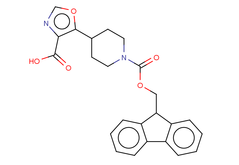 5-(1-{[(9H-fluoren-9-yl)methoxy]carbonyl}piperidin-4-yl)-1,3-oxazole-4-carboxylic acid
