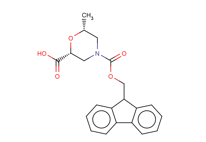 rac-(2R,6R)-4-{[(9H-fluoren-9-yl)methoxy]carbonyl}-6-methylmorpholine-2-carboxylic acid, cis