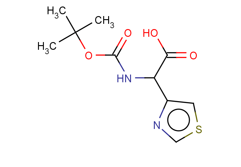 2-{[(tert-butoxy)carbonyl]amino}-2-(1,3-thiazol-4-yl)acetic acid