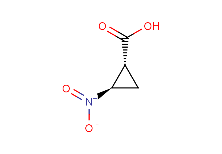 rac-(1R,2R)-2-nitrocyclopropane-1-carboxylic acid, trans