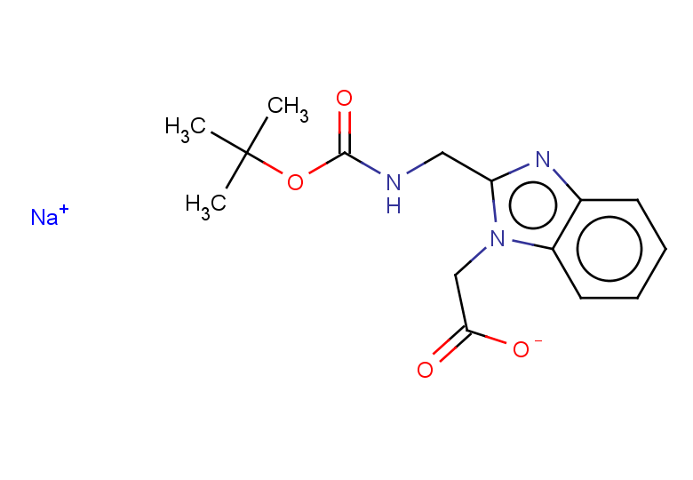sodium 2-[2-({[(tert-butoxy)carbonyl]amino}methyl)-1H-1,3-benzodiazol-1-yl]acetate