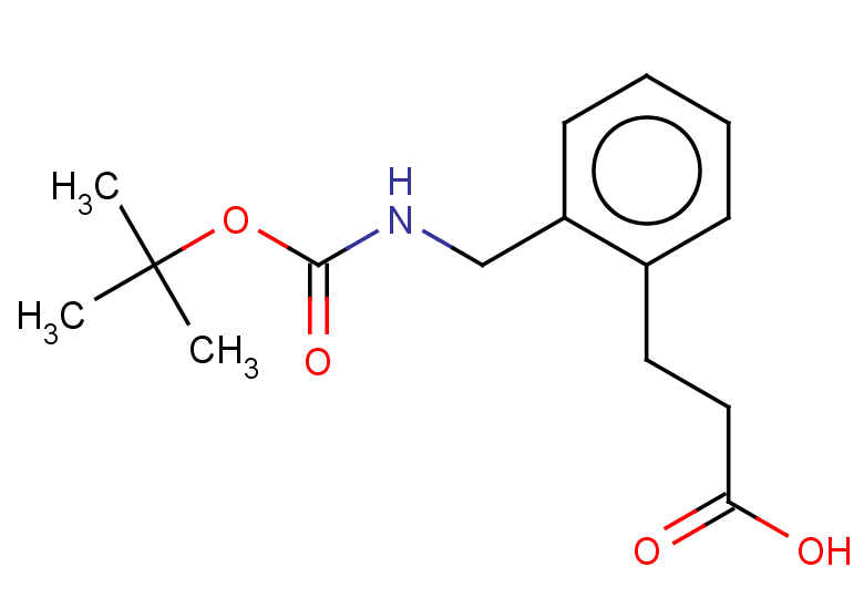 3-[2-({[(tert-butoxy)carbonyl]amino}methyl)phenyl]propanoic acid