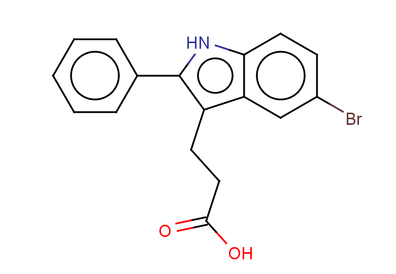 3-(5-bromo-2-phenyl-1H-indol-3-yl)propanoic acid