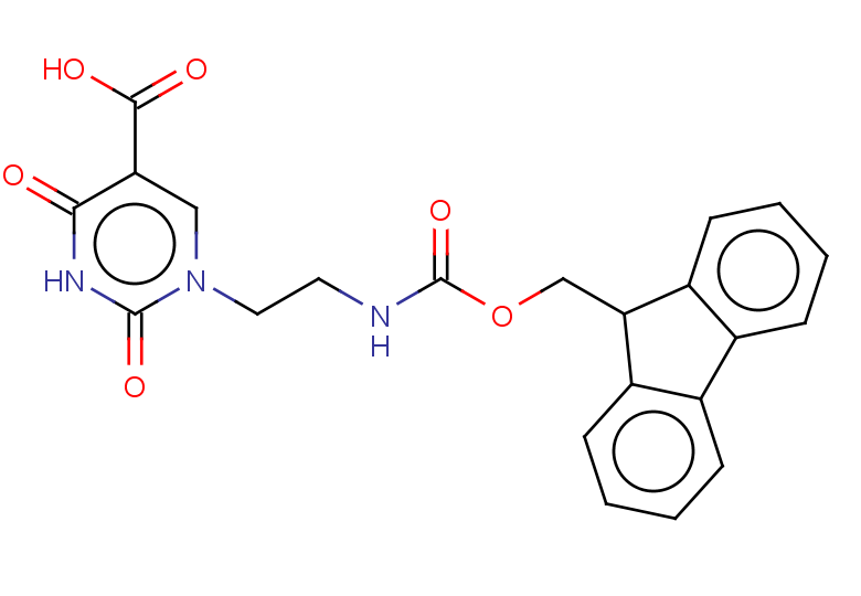 1-[2-({[(9H-fluoren-9-yl)methoxy]carbonyl}amino)ethyl]-2,4-dioxo-1,2,3,4-tetrahydropyrimidine-5-carboxylic acid