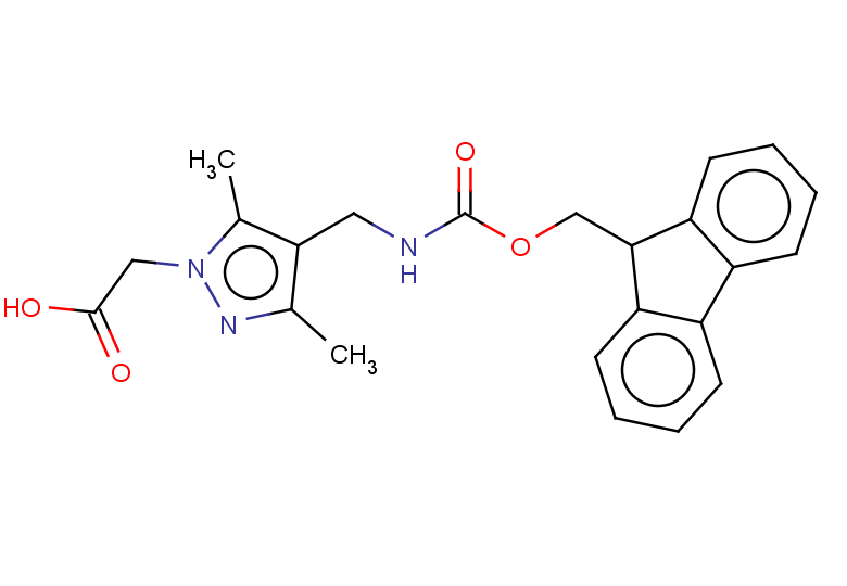 2-{4-[({[(9H-fluoren-9-yl)methoxy]carbonyl}amino)methyl]-3,5-dimethyl-1H-pyrazol-1-yl}acetic acid