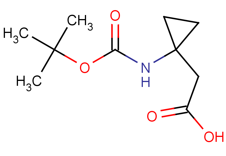 2-(1-{[(tert-butoxy)carbonyl]amino}cyclopropyl)acetic acid