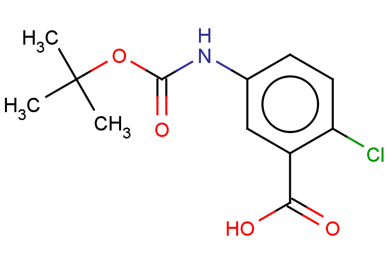 5-{[(tert-butoxy)carbonyl]amino}-2-chlorobenzoic acid