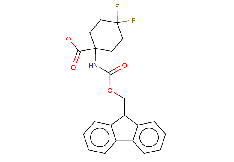 1-({[(9H-fluoren-9-yl)methoxy]carbonyl}amino)-4,4-difluorocyclohexane-1-carboxylic acid