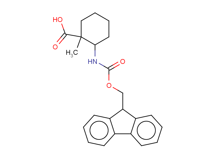 2-([(9H-FLUOREN-9-YLMETHOXY)CARBONYL]AMINO)-1-METHYLCYCLOHEXANE-1-CARBOXY+
