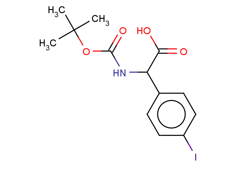 2-{[(tert-butoxy)carbonyl]amino}-2-(4-iodophenyl)acetic acid