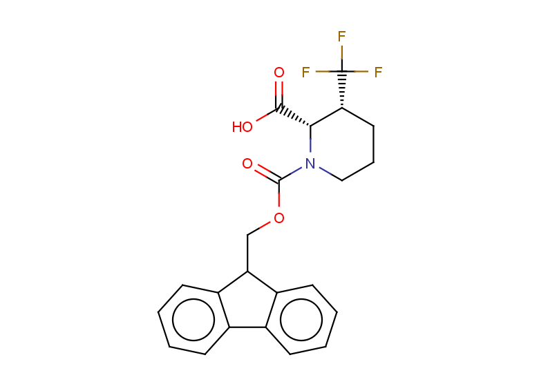 rac-(2R,3S)-1-{[(9H-fluoren-9-yl)methoxy]carbonyl}-3-(trifluoromethyl)piperidine-2-carboxylic acid, cis
