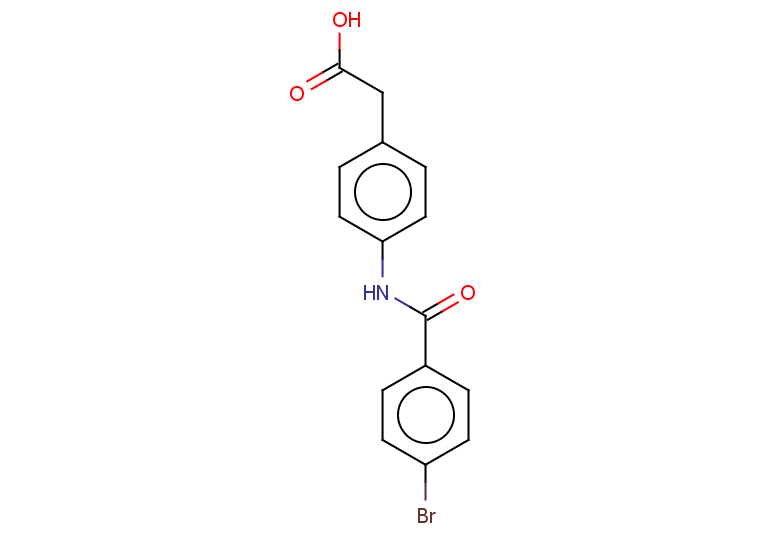 2-[4-(4-bromobenzamido)phenyl]acetic acid