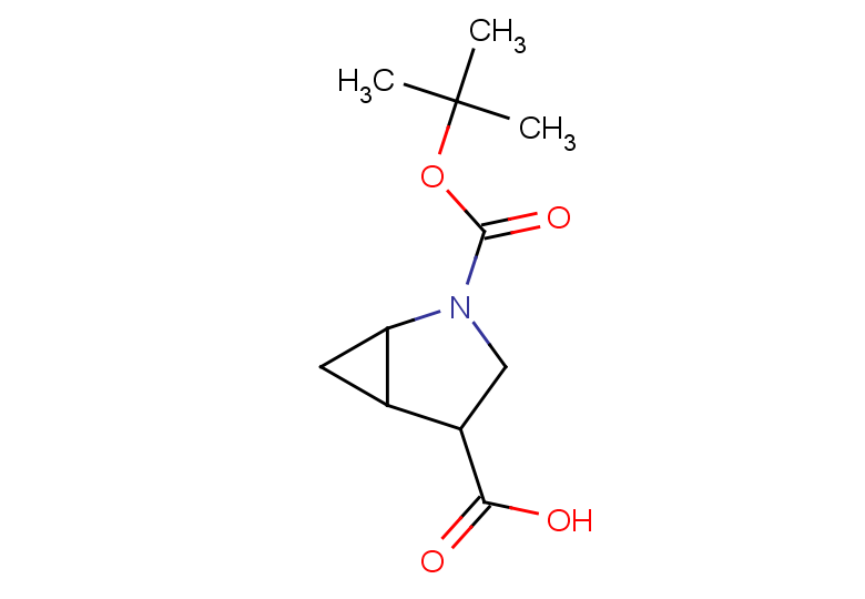 2-[(tert-butoxy)carbonyl]-2-azabicyclo[3.1.0]hexane-4-carboxylic acid, Mixture of diastereomers