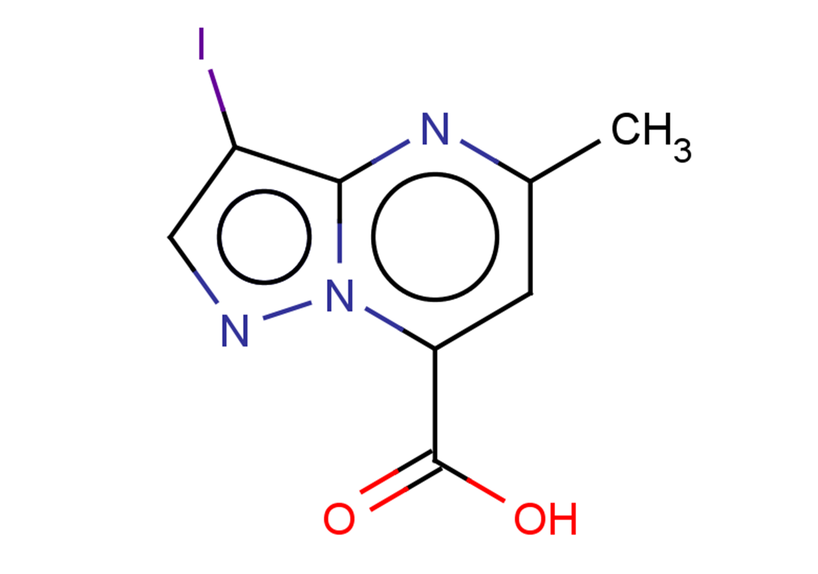 3-iodo-5-methylpyrazolo[1,5-a]pyrimidine-7-carboxylic acid