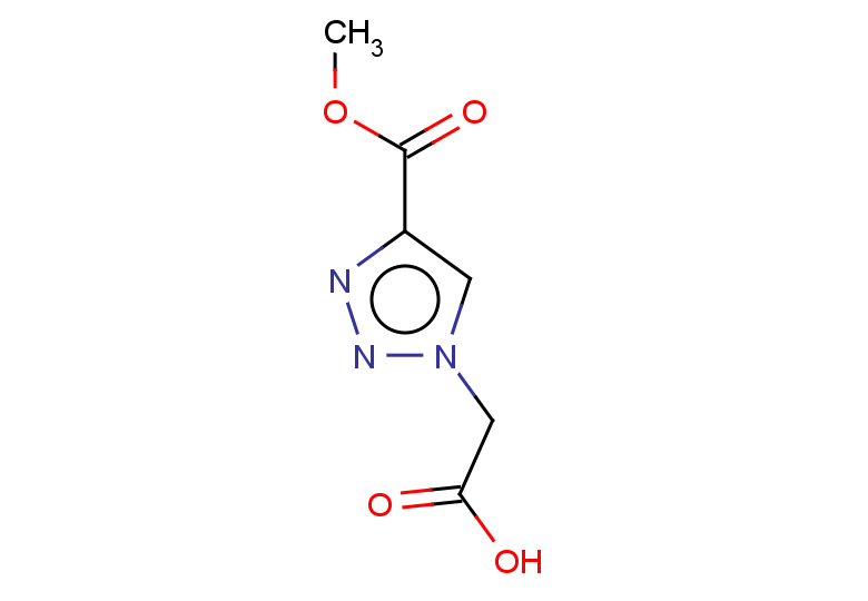 2-[4-(methoxycarbonyl)-1H-1,2,3-triazol-1-yl]acetic acid