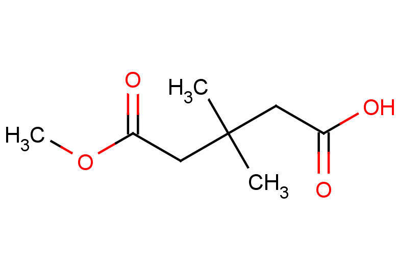 5-methoxy-3,3-dimethyl-5-oxopentanoic acid