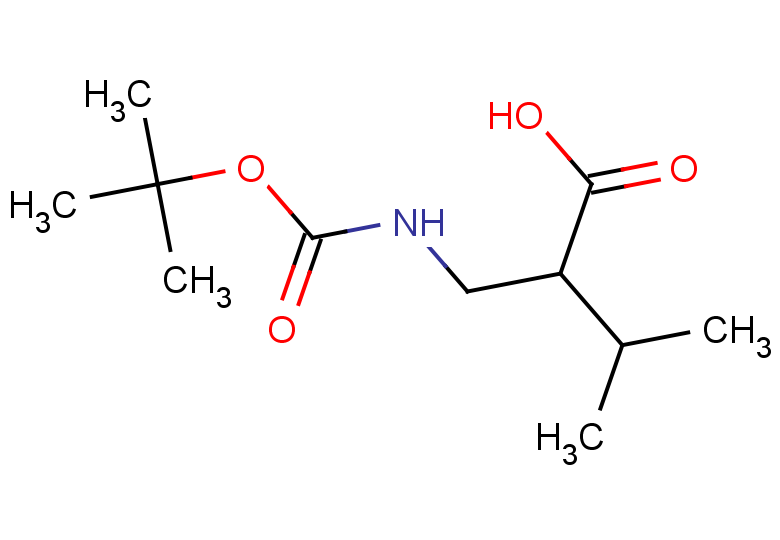 2-({[(tert-butoxy)carbonyl]amino}methyl)-3-methylbutanoic acid