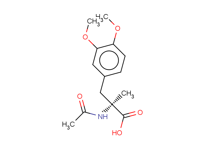 (2S)-3-(3,4-dimethoxyphenyl)-2-acetamido-2-methylpropanoic acid