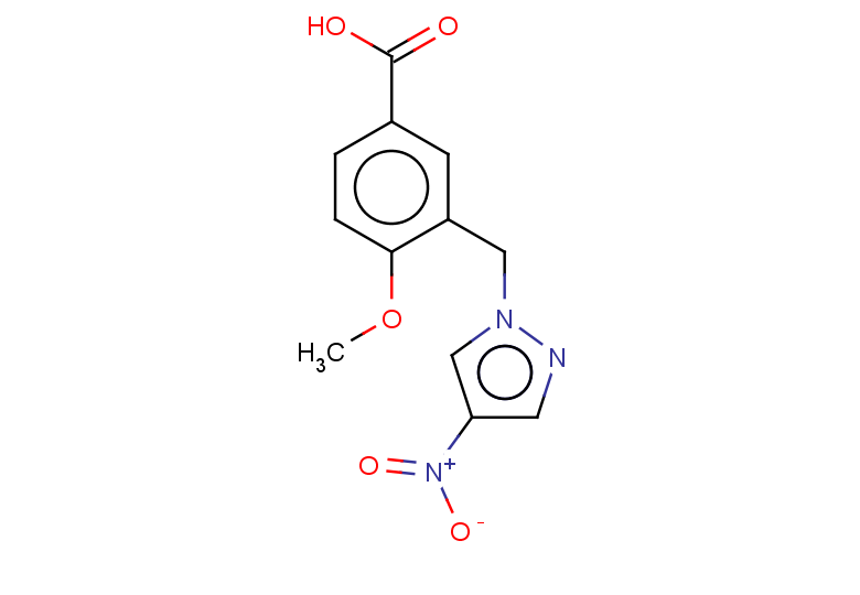 4-methoxy-3-[(4-nitro-1H-pyrazol-1-yl)methyl]benzoic acid