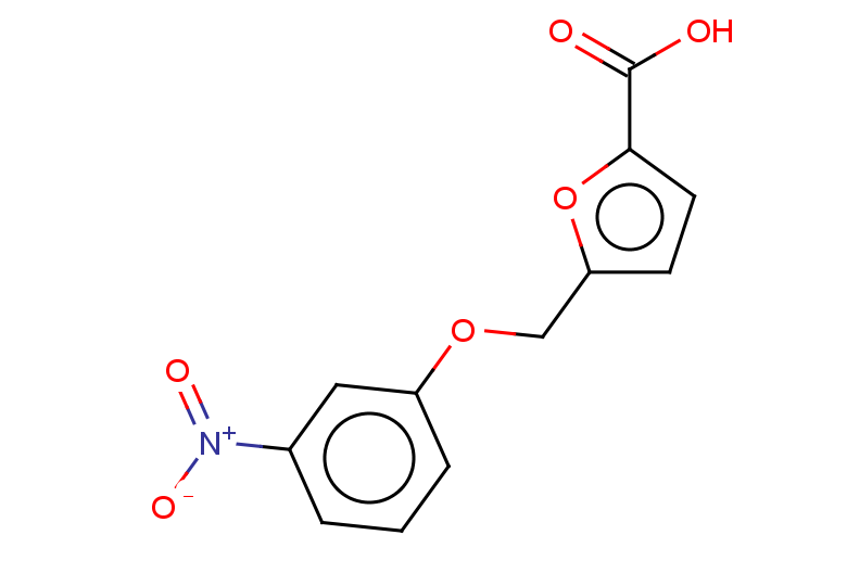 5-[(3-nitrophenoxy)methyl]furan-2-carboxylic acid