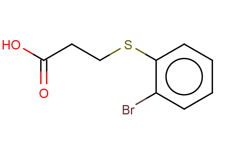 3-[(2-bromophenyl)sulfanyl]propanoic acid