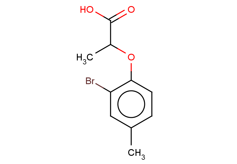 2-(2-bromo-4-methylphenoxy)propanoic acid