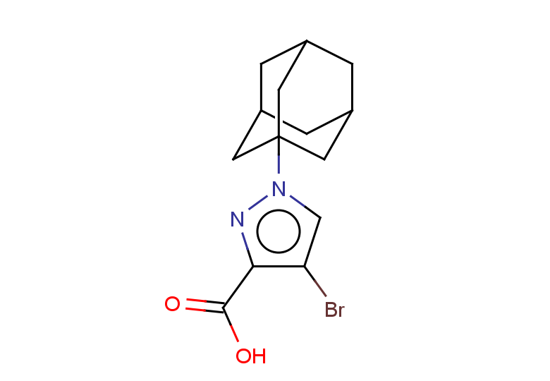1-(adamantan-1-yl)-4-bromo-1H-pyrazole-3-carboxylic acid