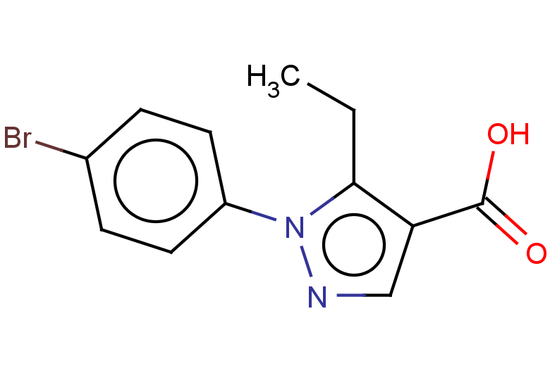 1-(4-bromophenyl)-5-ethyl-1H-pyrazole-4-carboxylic acid