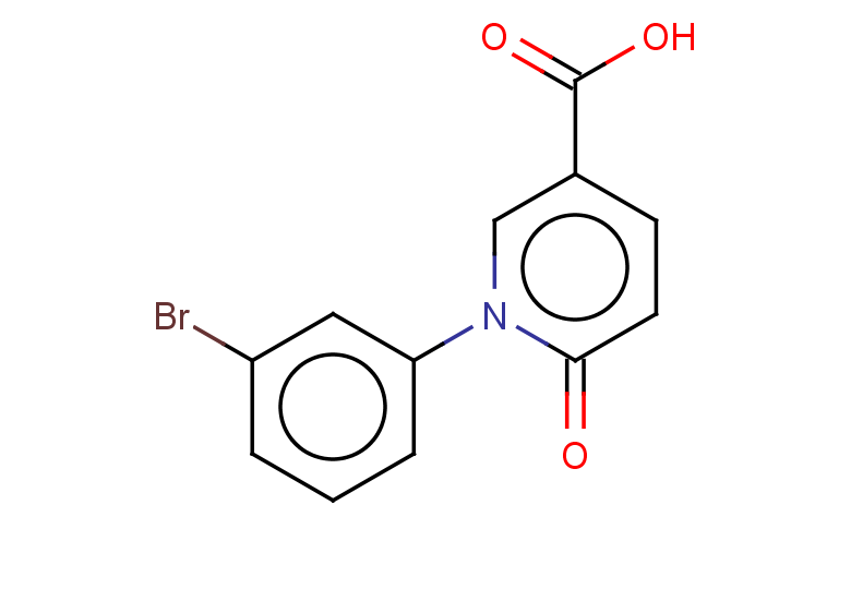 1-(3-bromophenyl)-6-oxo-1,6-dihydropyridine-3-carboxylic acid