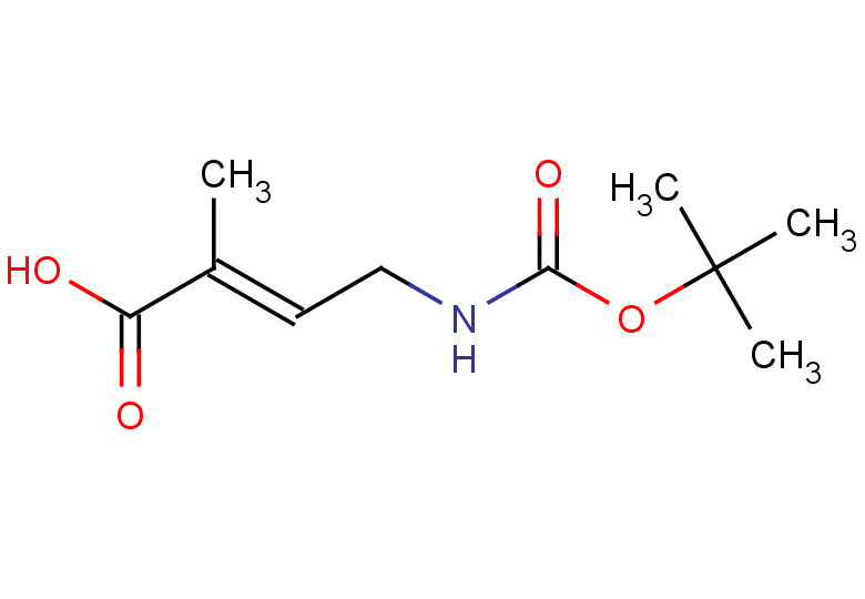 (2E)-4-{[(tert-butoxy)carbonyl]amino}-2-methylbut-2-enoic acid