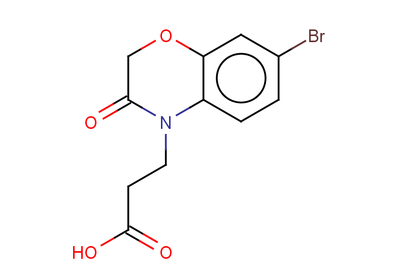3-(7-bromo-3-oxo-3,4-dihydro-2H-1,4-benzoxazin-4-yl)propanoic acid