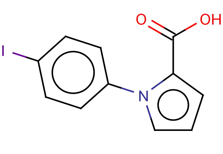 1-(4-iodophenyl)-1H-pyrrole-2-carboxylic acid