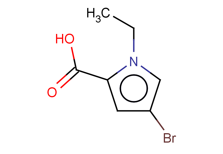 4-bromo-1-ethyl-1H-pyrrole-2-carboxylic acid