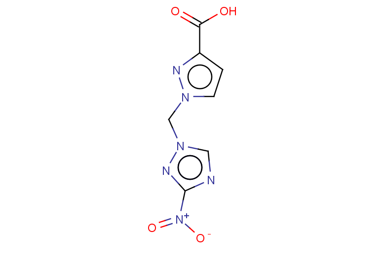 1-[(3-nitro-1H-1,2,4-triazol-1-yl)methyl]-1H-pyrazole-3-carboxylic acid