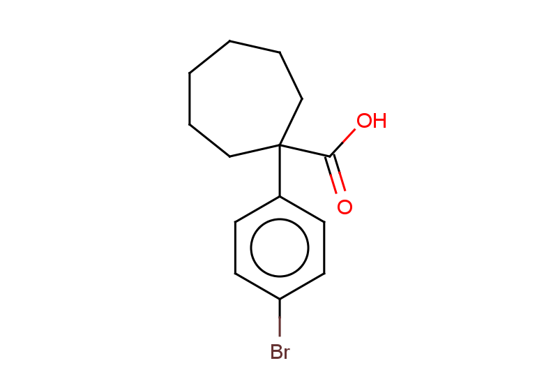 1-(4-bromophenyl)cycloheptane-1-carboxylic acid