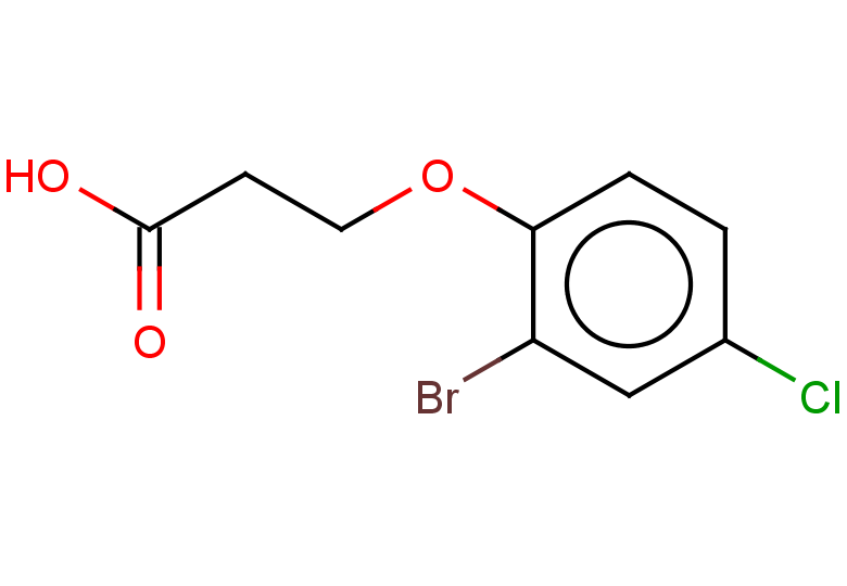 3-(2-bromo-4-chlorophenoxy)propanoic acid