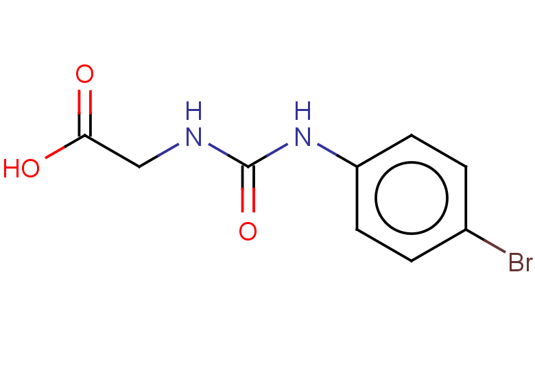 2-{[(4-bromophenyl)carbamoyl]amino}acetic acid