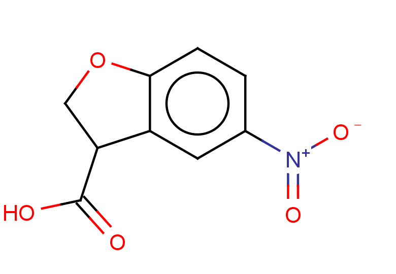 5-nitro-2,3-dihydro-1-benzofuran-3-carboxylic acid